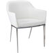 Stanis White Dining Armchair